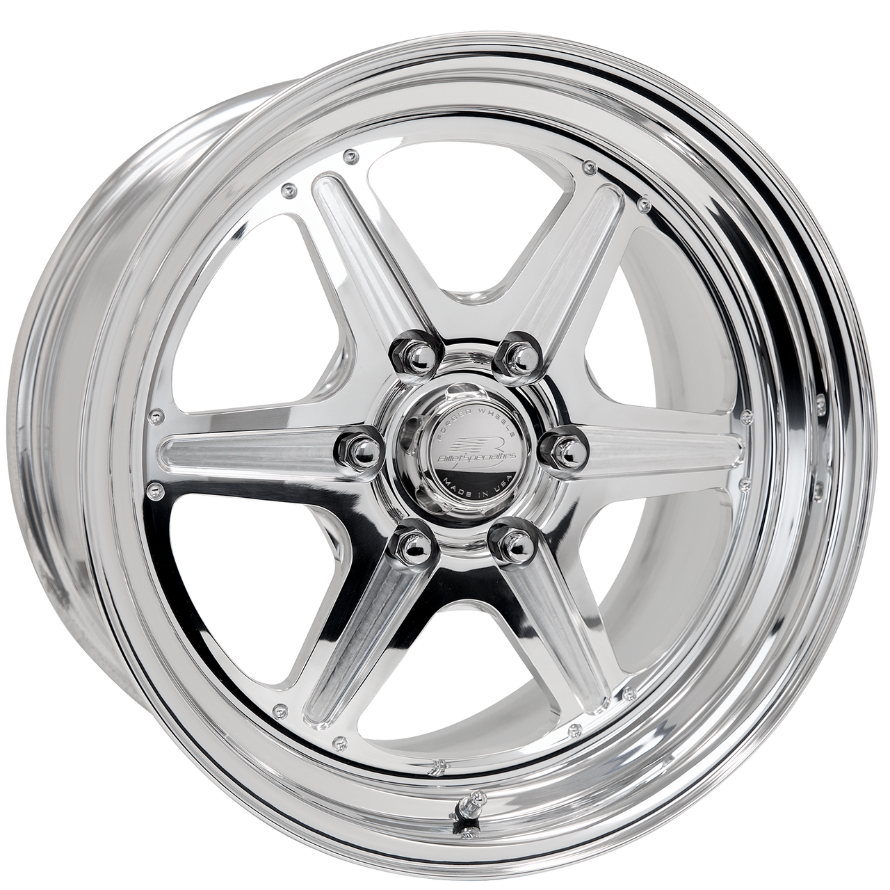 Billet Specialties 18x10 Street Lite LT 6 Lug Truck Wheel Polished RS36810