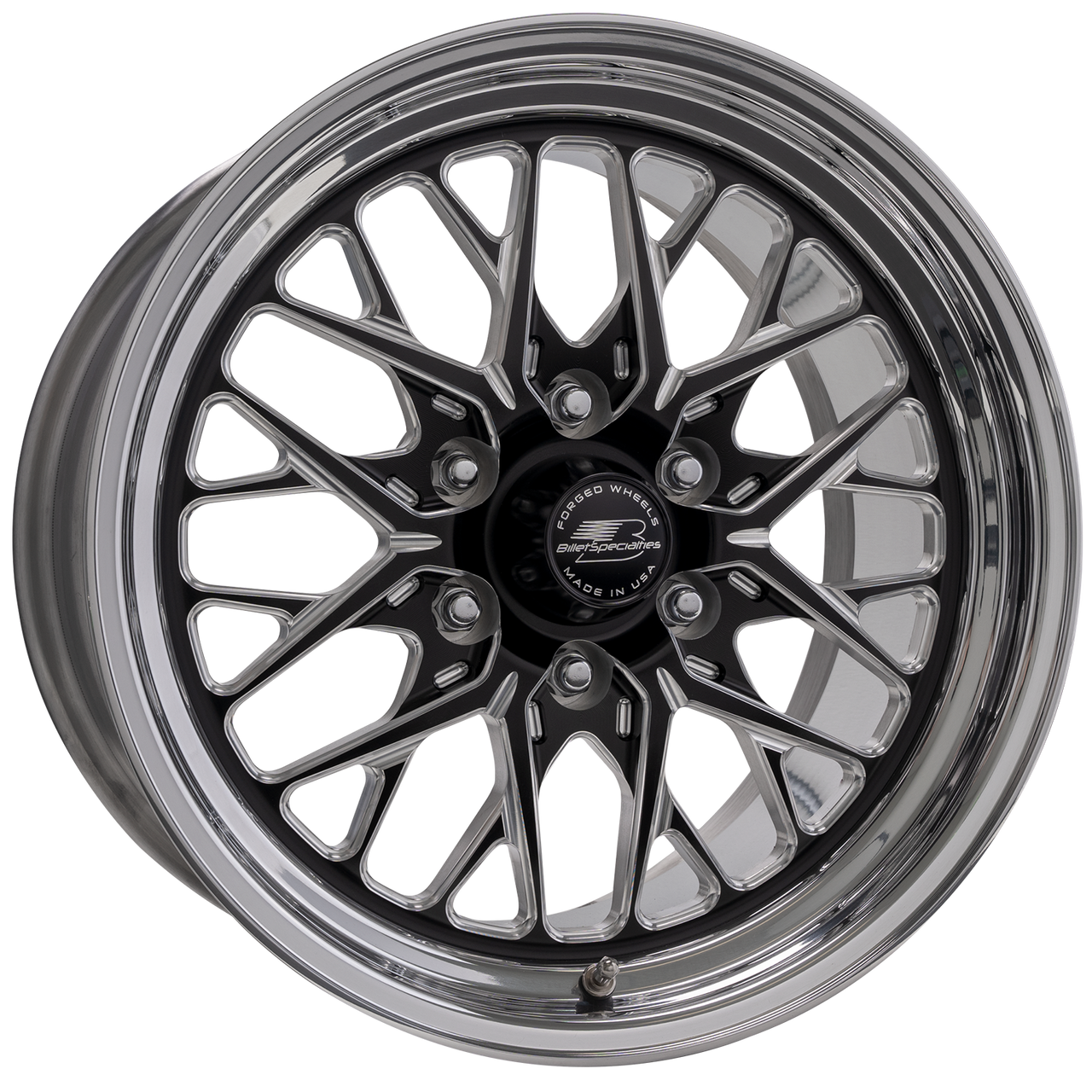 Billet Specialties 17x5 Redline LT 6 Lug Truck Wheel Black BRS76750