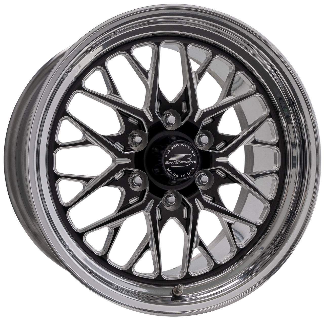 Billet Specialties 17x6 Redline LT 6 Lug Truck Wheel Black BRS76760