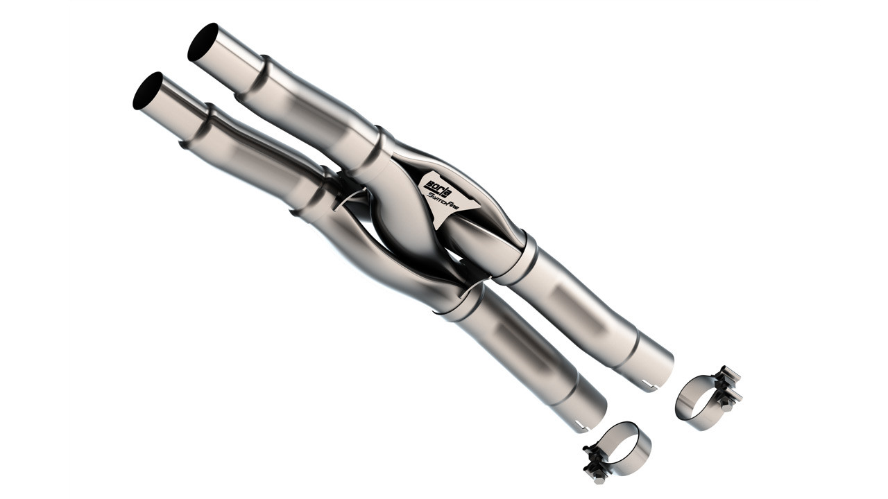 Borla SwitchFire X-Pipe 24-26 Mustang GT Dark Horse