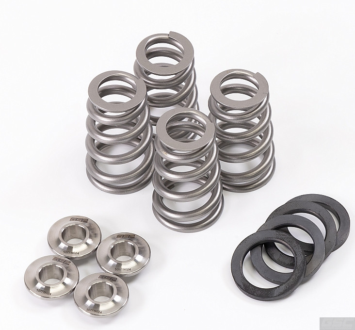 GSC Power Division Conical Valve Spring w/ Titanium Retainer with seats (Nissan TB48) - GSC5077