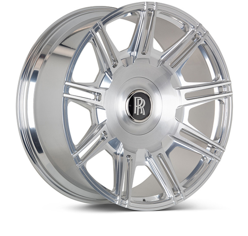 Vossen x Novitec SP2 24x10 ET:5 Brushed - Gloss Clear Rolls-Royce Cullinan / Phantom Rear Wheel - F-AFP-37-F02-C04 Photo - Primary