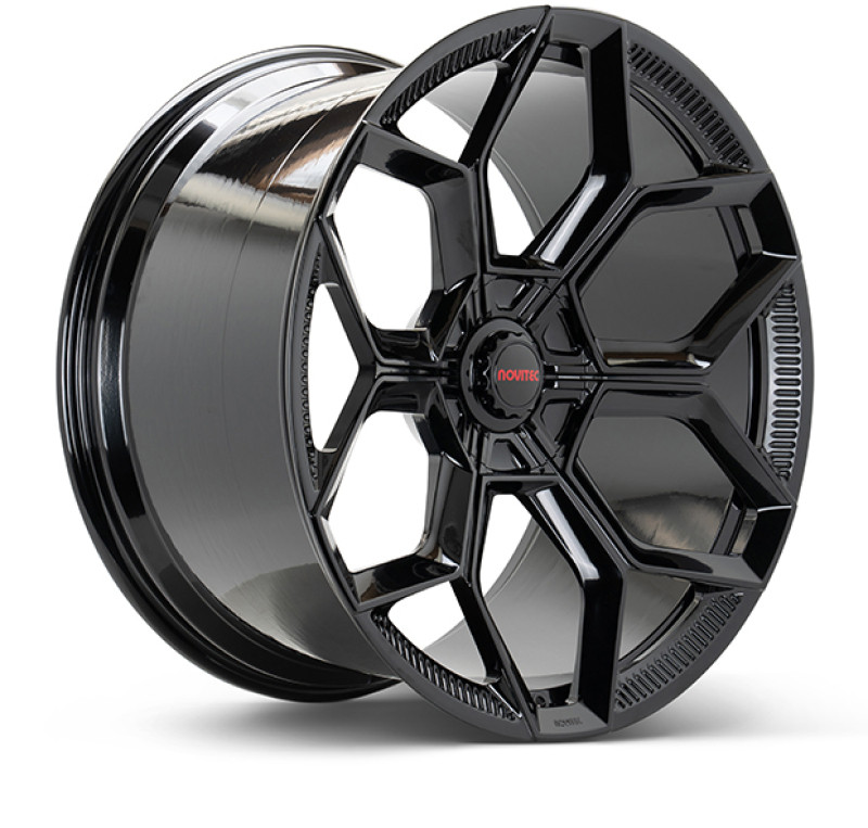 Vossen x Novitec NL5-Cl 20x9 ET:36 Gloss Black Lamborghini Huracan Front Wheel - F-AFP-845-F01-C25 Photo - Primary