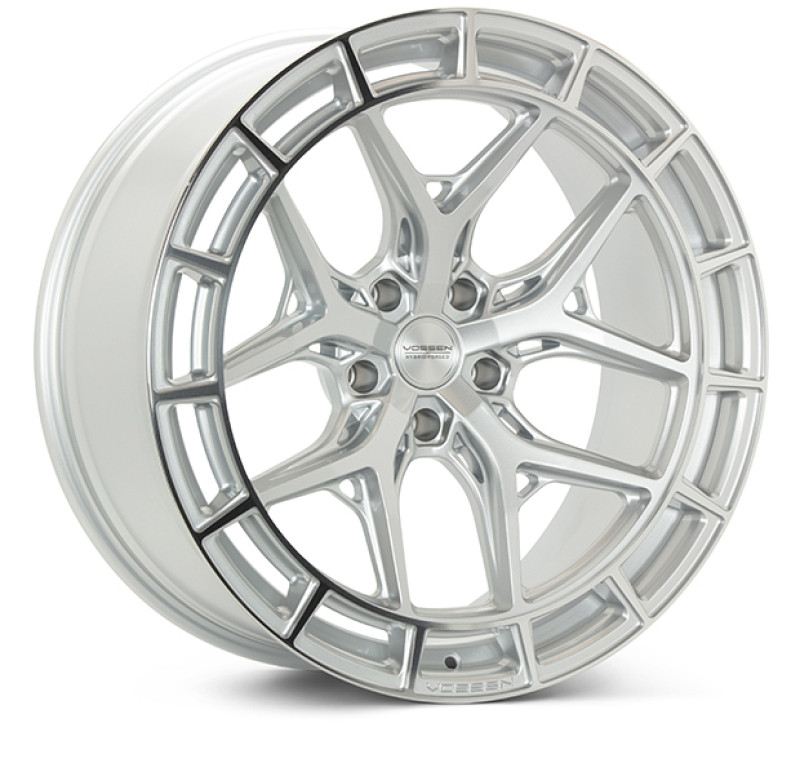 Vossen HFX-1 21x9 - 5x112 - ET32 - Flat - 66.5 - Silver Polished Wheel - HFX1-1M34 Photo - Primary