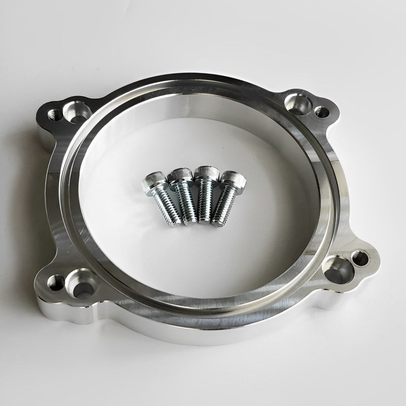 SP Machining throttle body adapter plate for Mustang GT and F-150