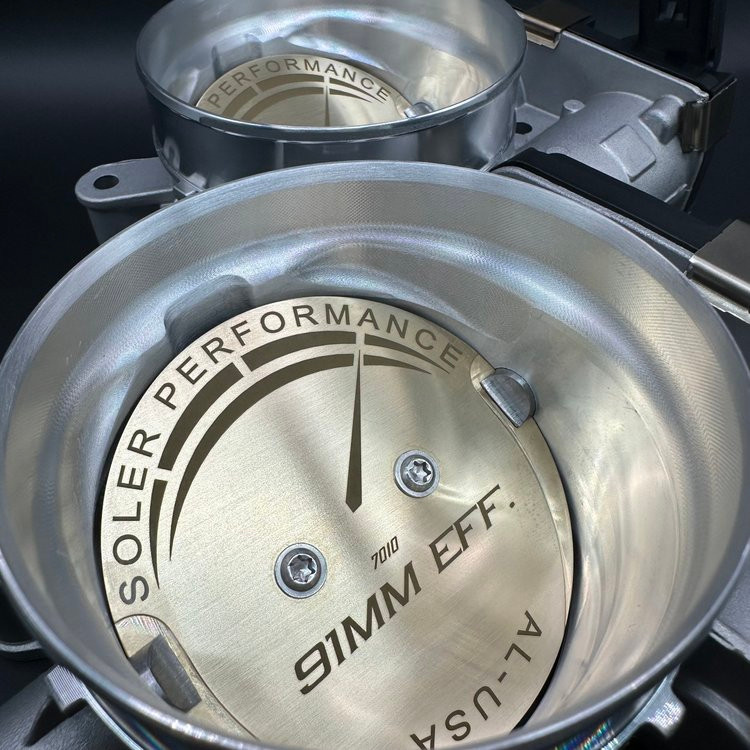 Soler Engineering 91mm ported throttle bodies for C8 Corvette Z06 LT6