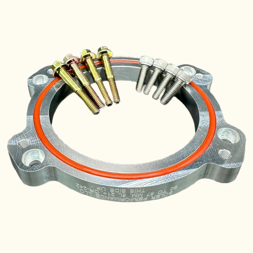 Soler Engineering 95mm to 95mm throttle body adapter for 20212025 F-150