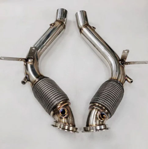 Phoenyx Design Racing Downpipe - No Cat - Stage One Tune Included (2015 - 2020 Ferrari 488)