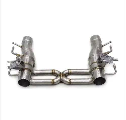 Phoenyx Design Titanium Exhaust System - Gloss Black Tips (2020 - 2025 Ferrari SF90)