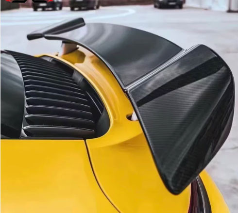 Phoenyx Design Carbon Fiber Ducktail Spoiler (2020 - 2025 Porsche 992 911 Turbo)