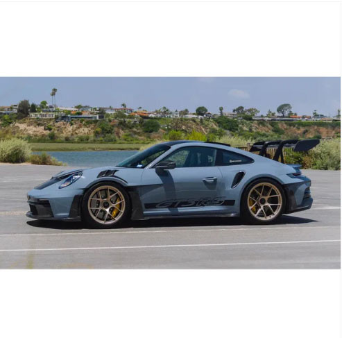 Phoenyx Design Carbon Fiber Side Skirts with Uprights (2024 - 2025 Porsche 992 GT3RS)