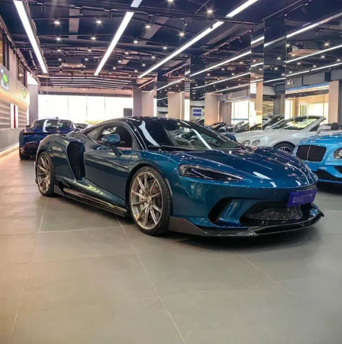 Phoenyx Design Carbon Fiber Front Lip (2019 - 2023 McLaren GT)