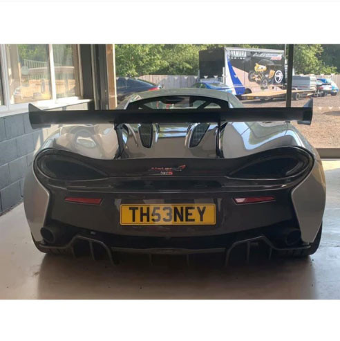 Phoenyx Design Carbon Fiber GT4 Style Spoiler (2015 - 2021 McLaren 570S / 570GT)
