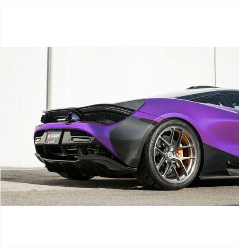 Phoenyx Design Carbon Fiber Rear Canards (2017 - 2023 McLaren 720S)