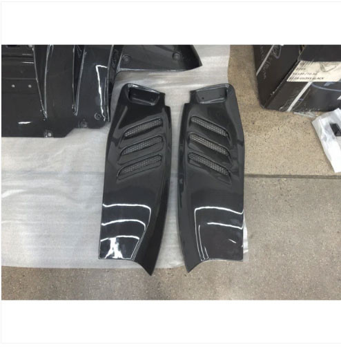 Phoenyx Design Carbon Fiber Engine Air Vent Covers (2020 - 2024 Ferrari F8 Spider)