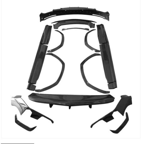 Phoenyx Design Carbon Fiber Full Front Lip Set (2018 - 2022 Lamborghini Urus)