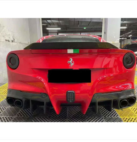 Phoenyx Design Carbon Fiber Rear Diffuser (2012 - 2017 Ferrari F12 Berlinetta)