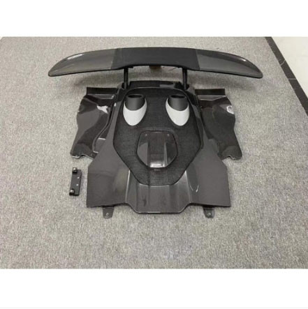Phoenyx Design Carbon Fiber 600LT Conversion Rear Engine Deck Lid (2015 - 2021 McLaren 570S / 600LT)