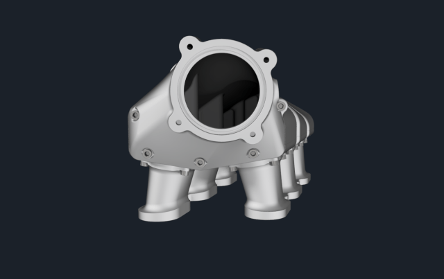 FenFabrication FF-BIM billet intake manifold for Ford Explorer ST 3.0L EcoBoost