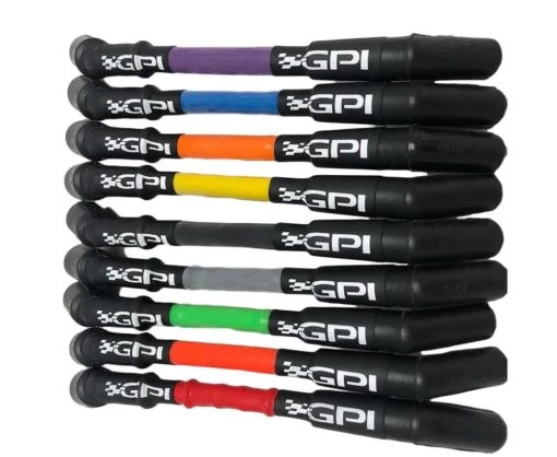 GPI red spark plug wire set for GM LS car engines