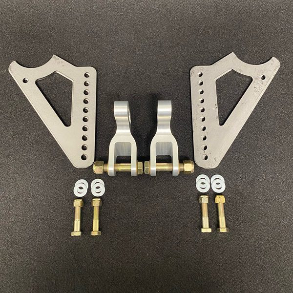 TRZ double shear coil over brackets for backbraced rear housing