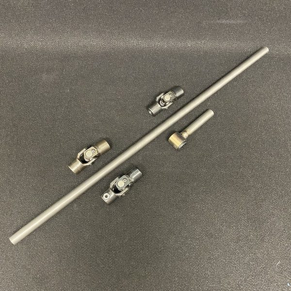 TRZ 3/4-36 steering shaft kit three joints with support