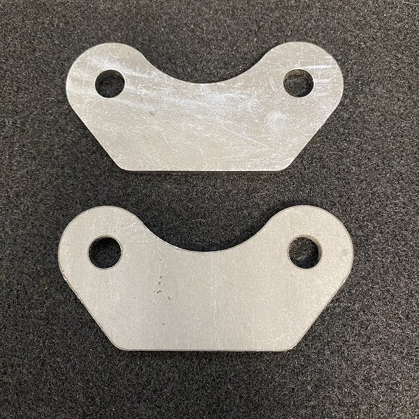 weld-on cap brackets for TRZ anti roll bar
