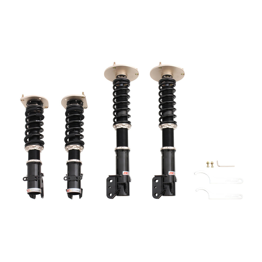 BC Racing BR Series Coilover Kit with Rear Camber Plates for Dodge Neon and SRT-4
