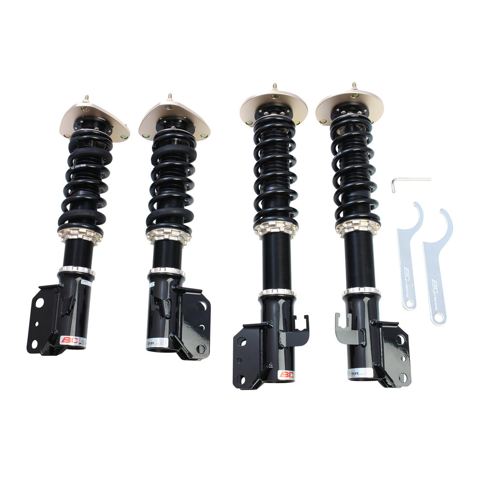 BC Racing BR Series Extreme Low Coilover Kit for 2005 - 2007 Subaru STI GDE GDF