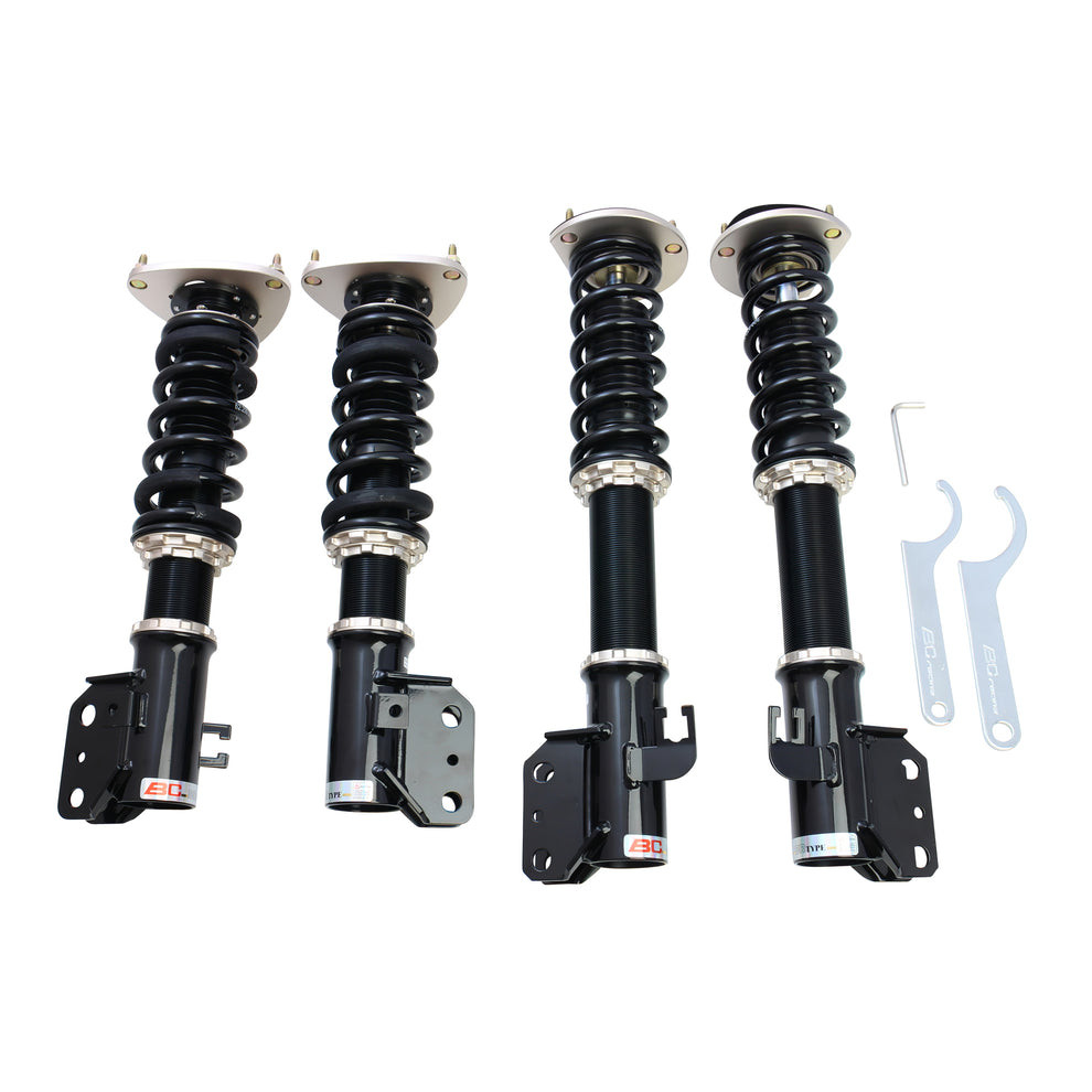 BC Racing BR Series Coilovers with rear camber plates for 1992 - 2001 Subaru WRX