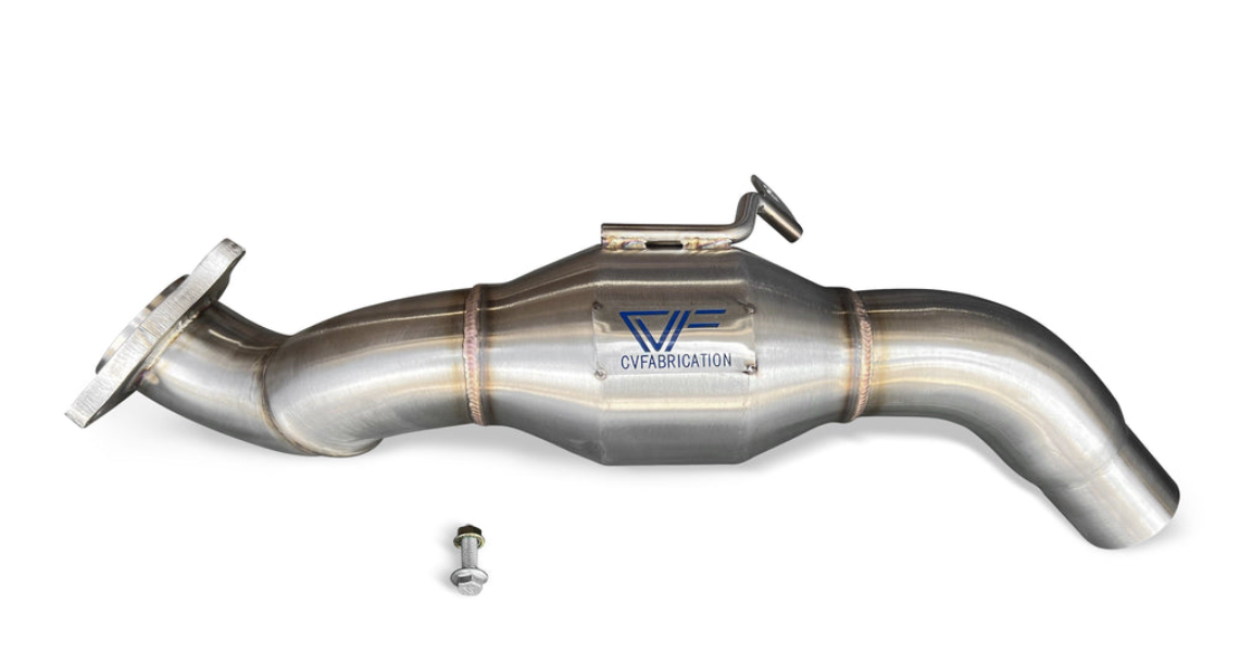 CVF 3" Stainless Steel Catted Downpipe (2022 - 2023 Ford Ranger 2.3L EcoBoost) RFCDP-2