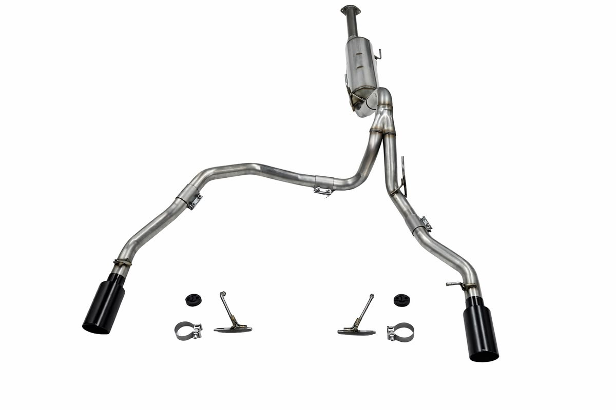 Thermal R&D Catback Exhaust - Dual Exit - Coated (2021 - 2026 F150 Super Cab 8ft Bed) B924-C926-C