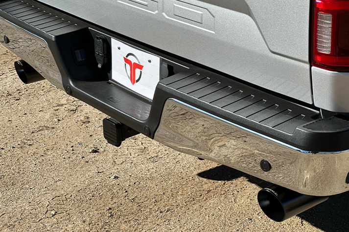 Thermal R&D Catback Exhaust - Dual Exit - Coated (2015 - 2020 F150 Super Crew 6.5ft Bed) B928-C926-C