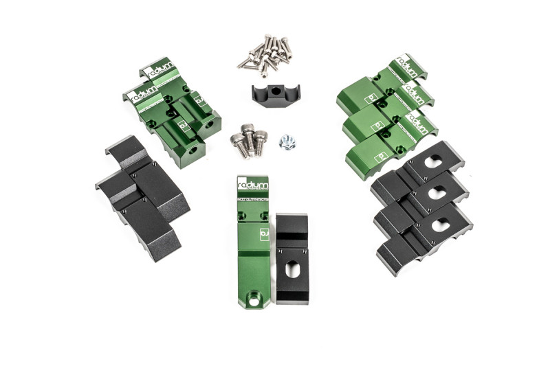 Radium Engineering Mitsubishi EVO 1-6 Fuel Brake Line Retainer Kit - 20-1026 Photo - Primary