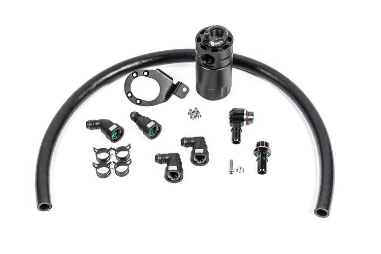 Radium Engineering 2018+ Ford Mustang GT Catch Can Kit PCV Fluid Lock - 20-1267-FL
