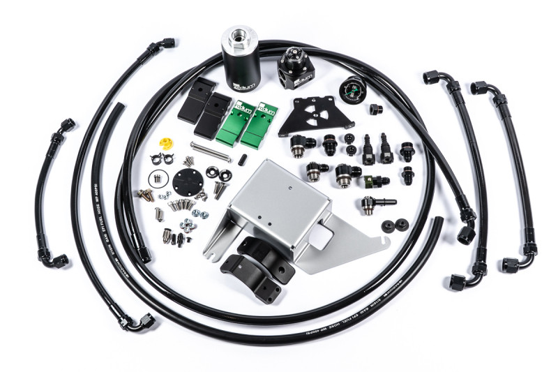 Radium Engineering 15-17 Ford Mustang Fuel Hanger Plumbing Kit - Microglass Filter - 20-1816-05 Photo - Primary