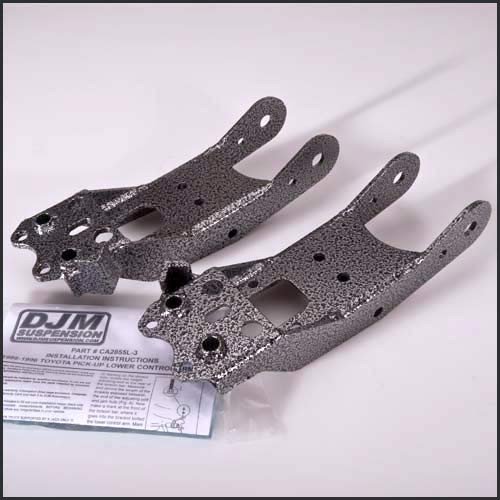 DJM Suspension Lowering Control Arms - 3" Drop (1988 - 1996 Toyota Pick Up) CA2855L-3