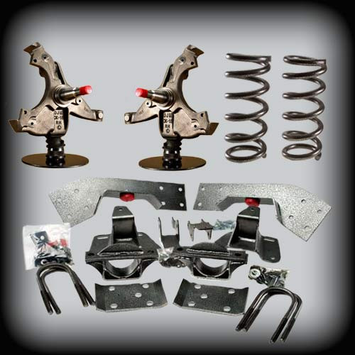 DJM Suspension Complete Lowering Kit w/ Shocks - 4" Front & 5" Rear (1992 - 1999 Suburban) DJM1028-4/5