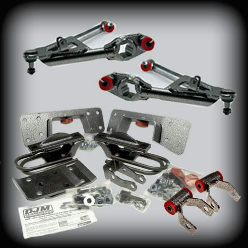 DJM Suspension Complete Lowering Kit w/ Shocks - 3" Front & 5" Rear (1999 - 2006 Silverado 4WD) DJM2199-3/5