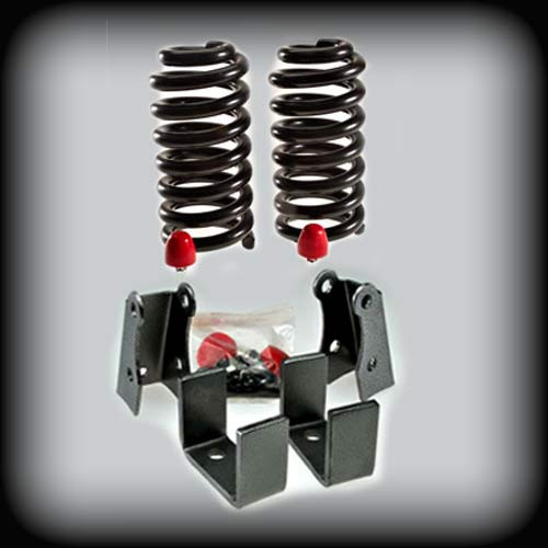 DJM Suspension Complete Lowering Kit w/ Shocks & Coil Springs - 3" Front & 5" Rear (1973 - 1987 C10) DJM2353-3/5