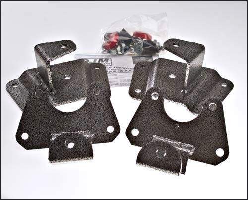 DJM Suspension 5" Leaf Spring & Shackle Rear Lowering Kit (1997 - 2004 Dakota) HS2397-5