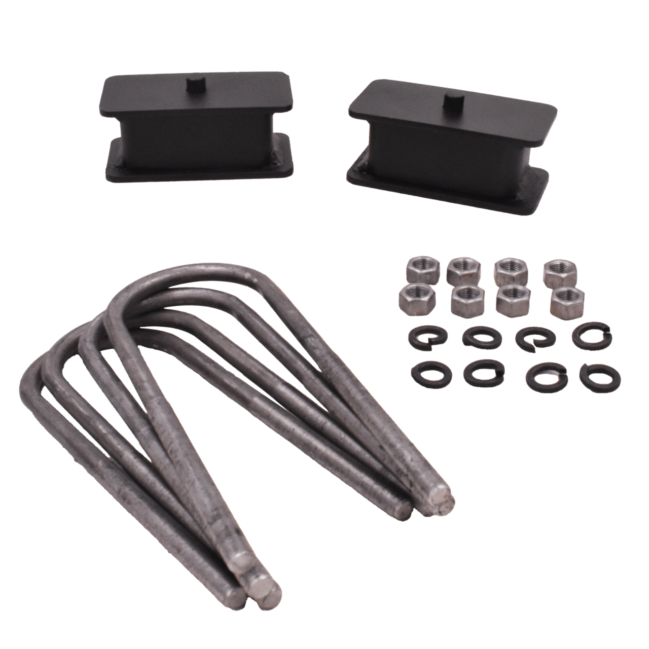 DJM Suspension 2" Steel Universal Lowering Block Kit SB2LK