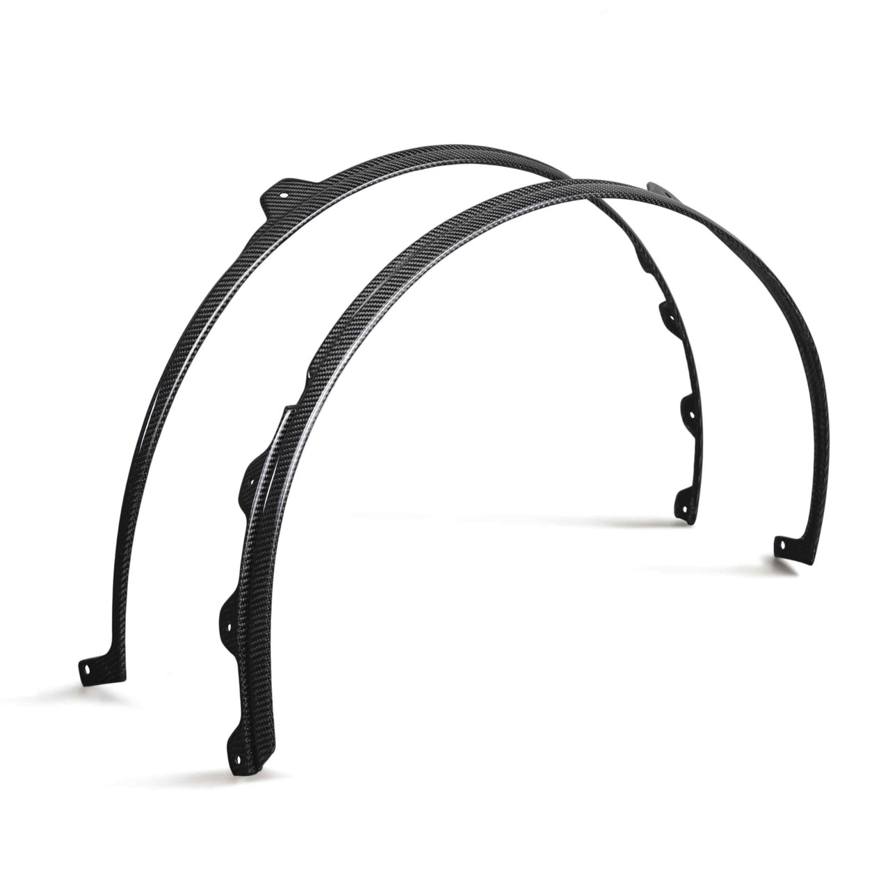 Anderson Composites Carbon Fiber Front Fender Extension (2021 - 2023 Mach 1) AC-FE21FDMUM1