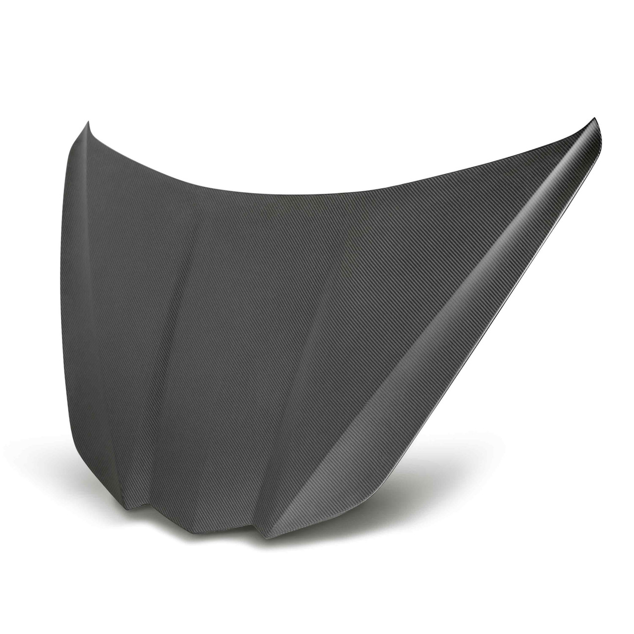 Anderson Composites Dry Carbon Fiber Hood - Type OE (2020 - 2026 Corvette C8) AC-HD20CHC8-OE-DRY