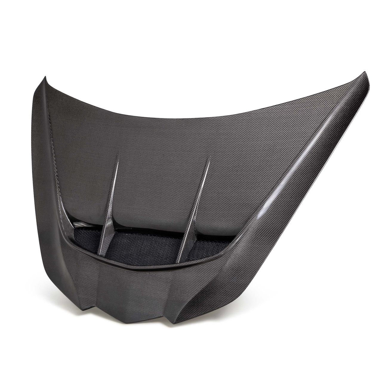 Anderson Composites Carbon Fiber Hood - Type Z1 - Double Sided (2020 - 2026 Corvette C8) AC-HD20CHC8-Z1-DS
