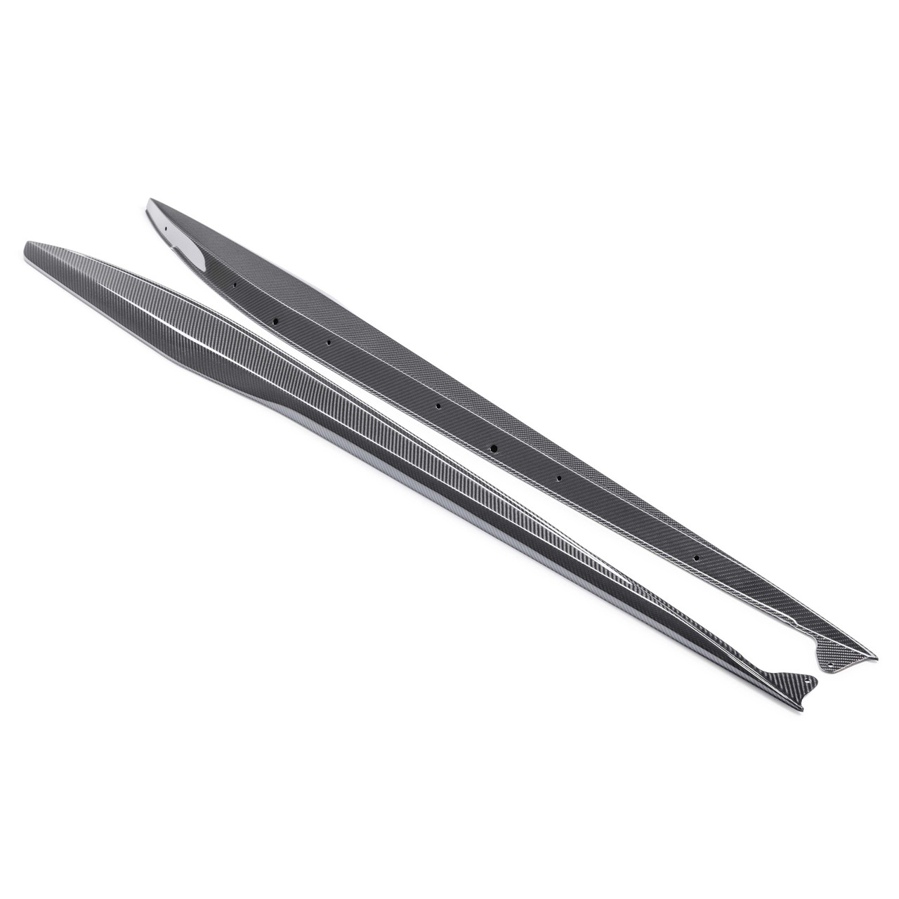 Anderson Composites Carbon Fiber Side Rocker Extensions (2023 - 2026 Corvette C8 Z06) AC-SS23CHC8Z6