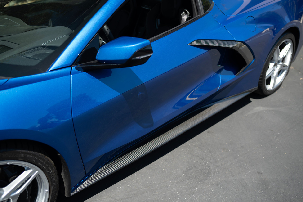 Mb Rocker Brand Carbon Fiber MB Rocker Panels C8 2020-2026