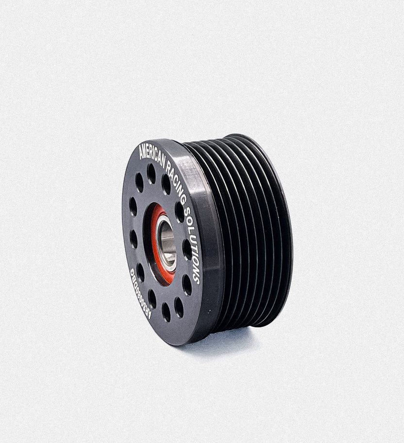 ARS 80mm x 8 Rib Grooved Pulley - Double Bearing 008008DBG
