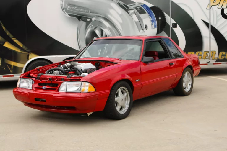 ProCharger F-1X reverse rotation supercharger kit for 1985-1993 Mustang performance build