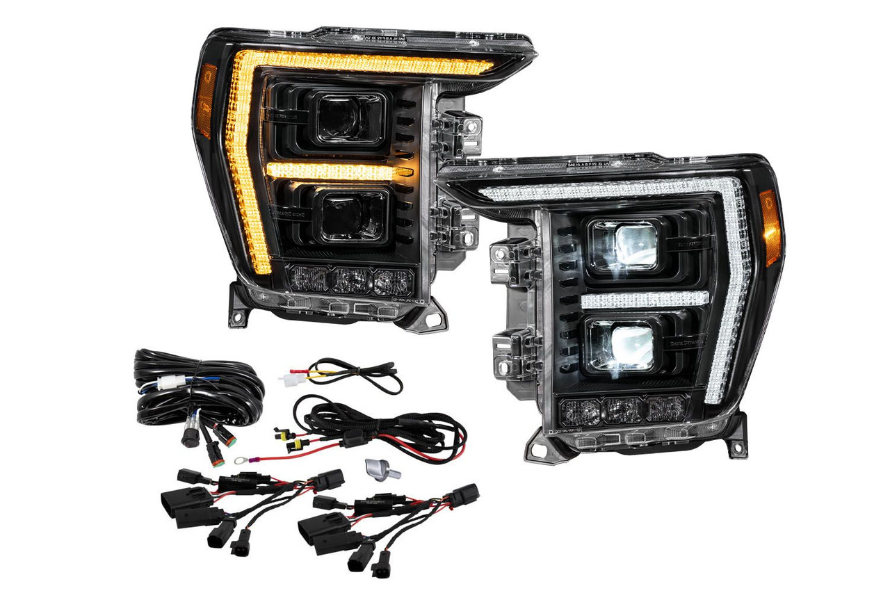 Diode Dynamics Elite Max LED Headlights (2021 - 2023 F-150 w/ Factory NON-Projector Headlights) DD5167